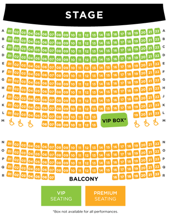 concert stage seating